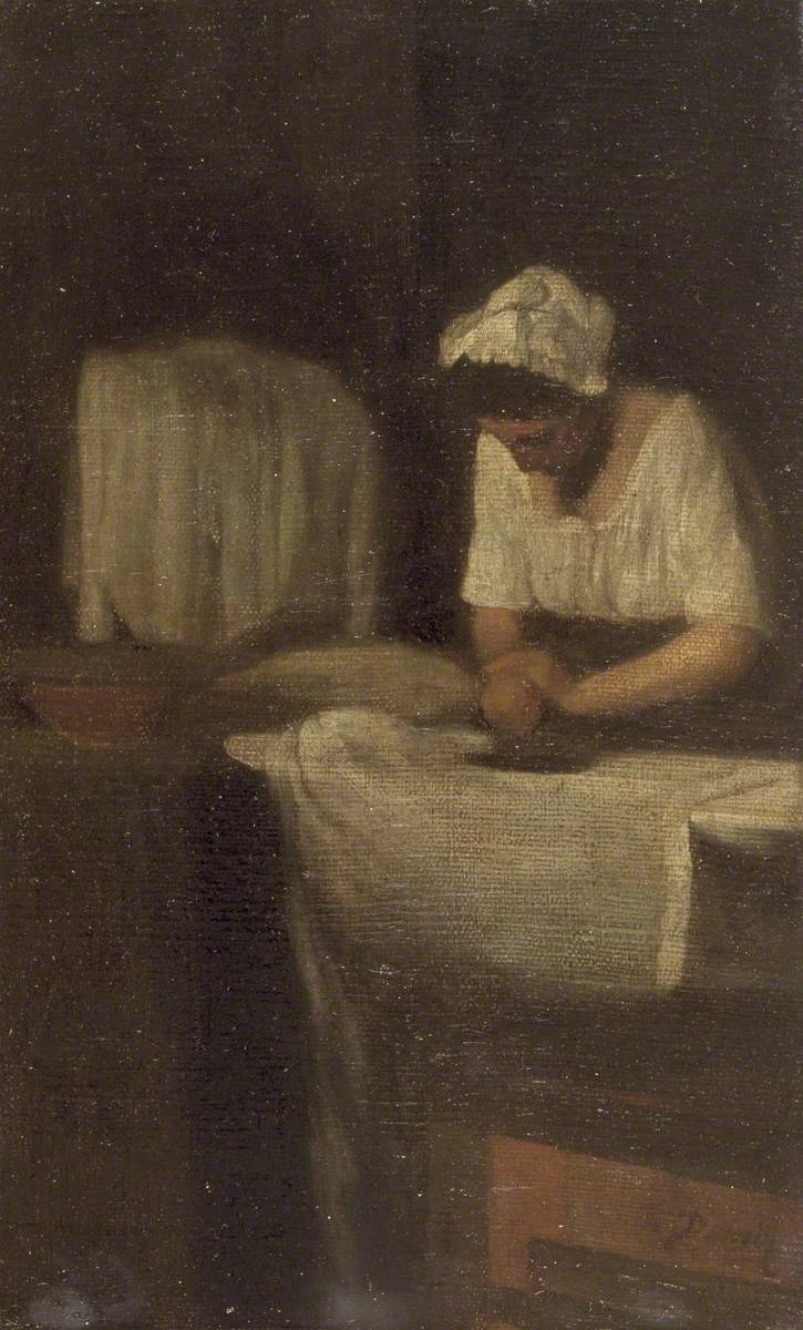 Donna che stira - National Museum Wales